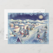 クリスマスタウンバイシャロンシャーペ シーズンポストカード (正面/裏面)