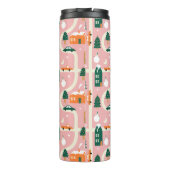 クリスマスタウンホリデーマップパターン タンブラー (裏面)