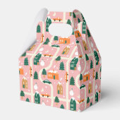 クリスマスタウンホリデーマップパターン フェイバーボックス (裏面サイド)