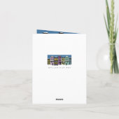 クリスマスタウン ~ フォト挿入カード付き シーズンカード (裏面)