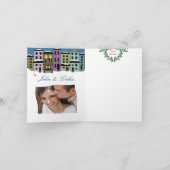 クリスマスタウン ~ フォト挿入カード付き シーズンカード (内部)