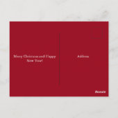 クリスマスタウン ポストカード (裏面)