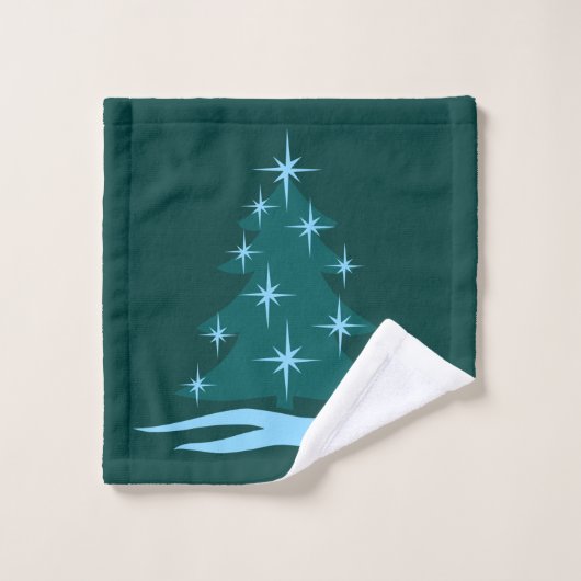 クリスマスタオルパーソナライズされたシーズホリデータオル バスタオルセット (ウォッシュタオル)