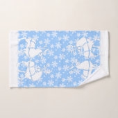 クリスマスタオルパーソナライズされたシーズホリデータオル バスタオルセット (ハンドタオル)