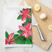 クリスマスタオル キッチンタオル (四つ折り)