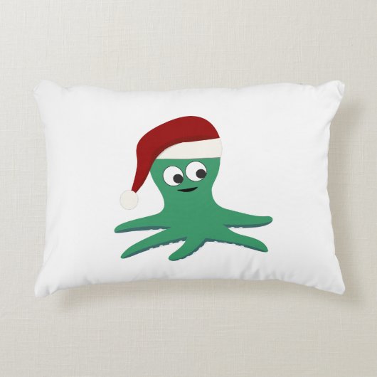 クリスマスタコ アクセントクッション (正面)
