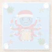 クリスマスタコ ガラスコースター (裏面)