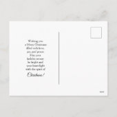 クリスマスタコ シーズンポストカード (裏面)