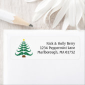 クリスマスタッチツリー ラベル (インサイチュ)