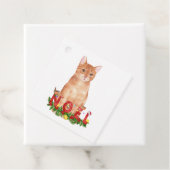 クリスマスタビーキャットウォーターのカラー フェイバータグ (インサイチュ)