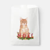 クリスマスタビーキャットウォーターのカラー フェイバーバッグ (正面)