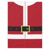 クリスマスタブレおもしろいクロスサンタクロースデザイン テーブルクロス (正面)