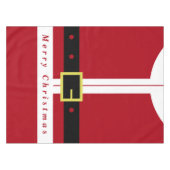 クリスマスタブレクロスサンタクロスベルト テーブルクロス (正面(横))