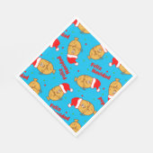 クリスマスタマーズパターン スタンダードランチョンナプキン (角)