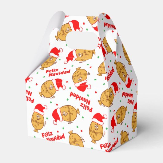 クリスマスタマーズパターン フェイバーボックス (裏面サイド)