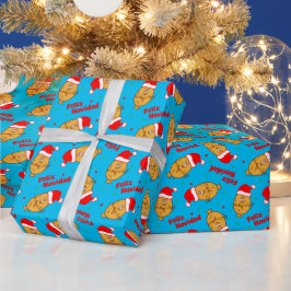 クリスマスタマーズパターン ラッピングペーパー