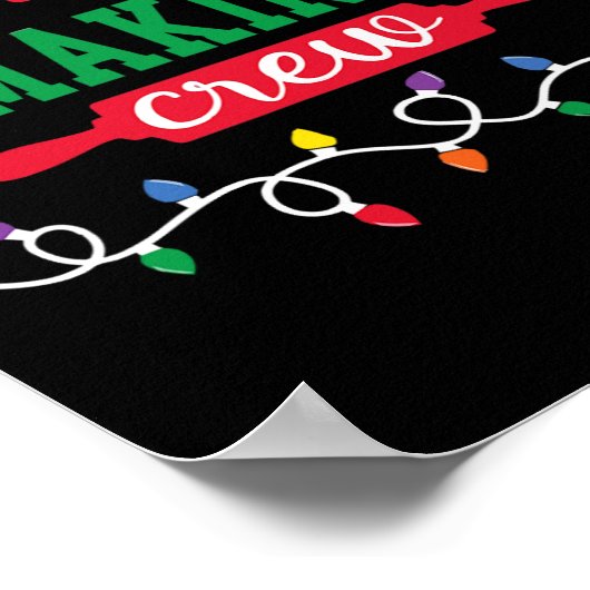 クリスマスタマーレメイククルメキシコ料理ファミリーM ポスター (角)