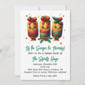 クリスマスタマーレ招待状 招待状 (正面)