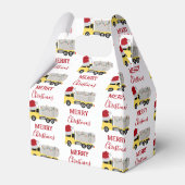 クリスマスタンクローリー輸送トラック フェイバーボックス (裏面サイド)