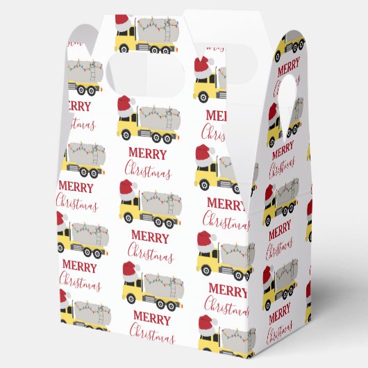 クリスマスタンクローリー輸送トラック フェイバーボックス (オープン)