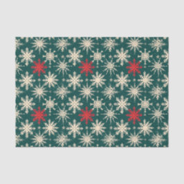 クリスマスタータンチェックと木のシームレス 薄葉紙