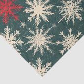 クリスマスタータンチェックと木のシームレス 薄葉紙 (詳細)