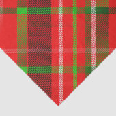 クリスマスタータンチェックパターン赤緑金ゴールドプレイド 薄葉紙 (詳細)