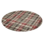クリスマスタータンチェックフローラデザインシリーズ#2 カッティングボード (角)