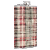 クリスマスタータンチェックフローラデザインシリーズ#2 フラスク (右)