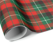 クリスマスタータンチェックプレイド ラッピングペーパー (ロールコーナー)