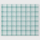 クリスマスタータンチェック用シースケ   ープ紙 ラッピングペーパー (フラット)