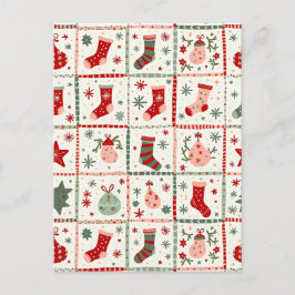 クリスマスタータンチェック シーズンポストカード