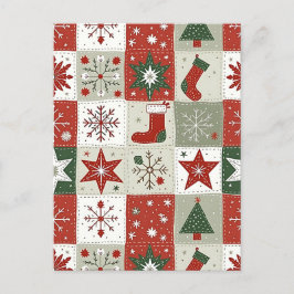 クリスマスタータンチェック シーズンポストカード