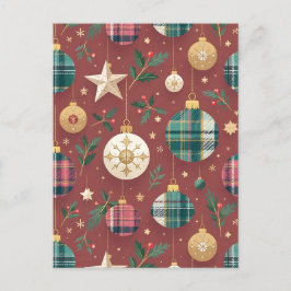 クリスマスタータンチェック シーズンポストカード