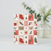 クリスマスタータンチェック シーズンポストカード (スタンド正面)