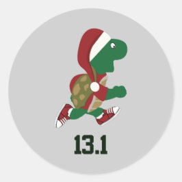 クリスマスタートルランナー13.1 ラウンドシール