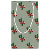 クリスマスタートルランナー スモールペーパーバッグ (裏面)