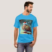 クリスマスタートル鳩3 Tシャツ (正面フル)
