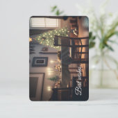 クリスマスダイニング サンキューカード (スタンド正面)