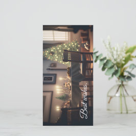 クリスマスダイニング サンキューカード