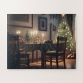 クリスマスダイニング ジグソーパズル (横)