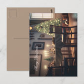 クリスマスダイニング ポストカード (正面/裏面)