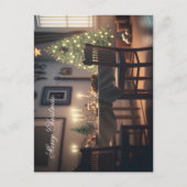 クリスマスダイニング ポストカード (正面)