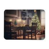 クリスマスダイニング マグネット (横)