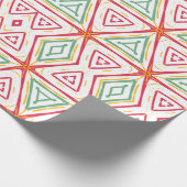 クリスマスダイヤモンド ラッピングペーパー (角)