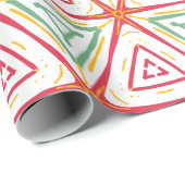 クリスマスダイヤモンド ラッピングペーパー (ロールコーナー)