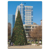 クリスマスダウンタウンダラス クリップボード (裏面)