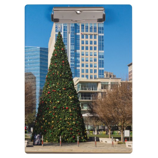 クリスマスダウンタウンダラス クリップボード (正面)