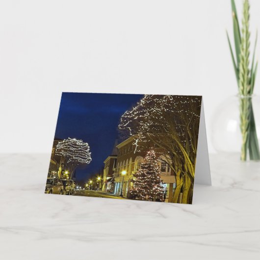 クリスマスダウンタウンプリマスMA シーズンカード (正面)