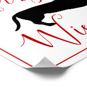 クリスマスダシュントおもしろいヴィエメリーネルマ ポスター (角)